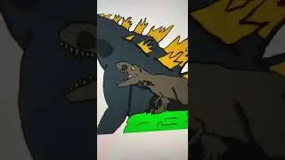 LEGENDARY GOLDEN GODZILLA and REX.