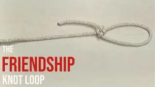 Friendship knot loop #hobby #lifestyle