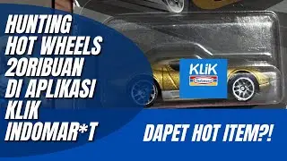 NYOBA HUNTING HOT WHEELS MURAH 20RIBUAN DI APK KLIK INDOMARET! DAPET HOT ITEM ?!😱