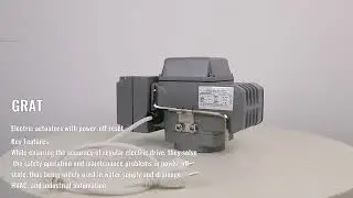 Electronic Type Intelligent Electric Actuator Stainless Steel with power-off reset