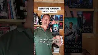 Best selling humorous fantasy series! 📚 #short #shorts #books #fantasy #author #authortube