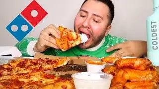 Dominos Pizza Mukbang &bull; MERRY CHRISTMAS 2024