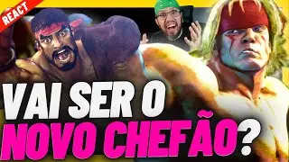 VAI QUEBRAR SF6! Trailer do Alex em Street Fighter 6 &eacute; gameplay de TOP TIER react