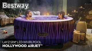 Winter Wellness mit LAY-Z-SPA&reg; LED-Whirlpool Hollywood AirJet&trade; Bestway&reg;