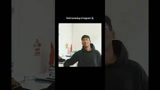 Real meaning of support 🫂