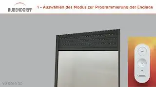 Bubendorff Solarrollladen in 3 Schritten zurücksetzen. Reset + Manuelle Einstellung der Endlagen