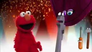 Elmo has a hard time coming up with a story for his musical. He considers a hammer and a 