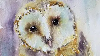 LIVE!!!!  BARN OWL...WATERCOLOUR PAINTING a chat and what ever else pops up!