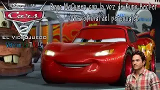 Cars 2: El Videojuego Versión Latino - Rayo McQueen (Kuno Becker) TODOS SUS DIÁLOGOS