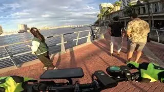 Beautiful sunset ride on the Dualtron Victor (Part 1) / PEV / JEVR