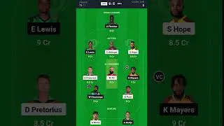 GUY vs SKN DREAM 11 PREDICTION |KISKO PICK KARE OR KISKO DROP FULL TEAM | #fantasyprediction