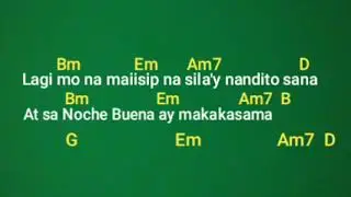SA ARAW NG PASKO with lyrics and chords