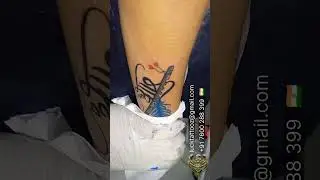 Kishan tattoo designs || peacock feather tattoo || flute and feather tattoo || Krishna flute tattoo
