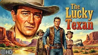 John Wayne | Western Movie | He Found Gold But Lost His Freedom | The Lucky Texan