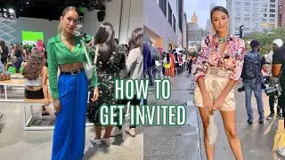 How to get invited to NYFW