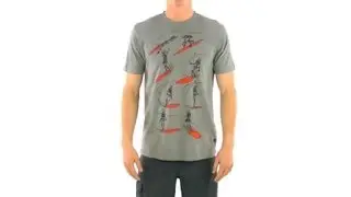 Volcom Men's Skeleton Surf Lesson S/S Tee | SwimOutlet.com