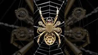 Clockwork Spider 🕷️⚙️  Infinite Precision