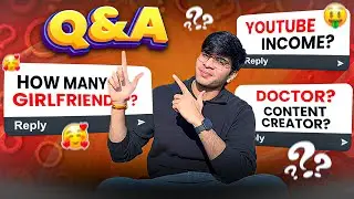 Q&A - 2026🤩✨| My YT INCOME💸? Girlfriend reveal💍| Answering all your Qs❤️