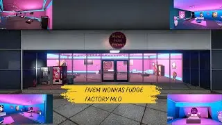 FiveM Wonkas Fudge Factory MLO | Fivem Mods | Interior & map for Roleplay | FiveM mlo Shop #fivem