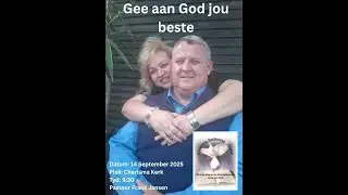 Gee aan God jou beste - Past Frank Jansen