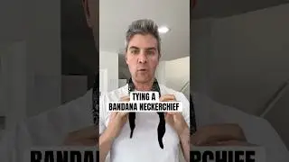 How to Tie a Bandana Neckerchief