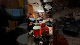 &ldquo;Spain&rdquo; Drum Solo Feature, with the Berklee Vocal Jazz Choir. ✌️🥁💙 #drumsolo #vladeguigni