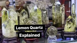 Lemon Quartz Explained/ Brazilian Yellow Healing Crystal/ Crystal For Depression. #Crystalgems
