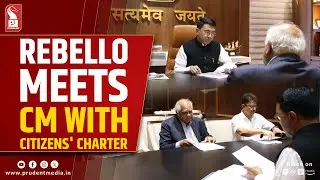 Justice Ferdino Meets CM Sawant, Places 10 Demands