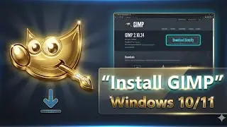 Руководство по загрузке и установке GIMP (Windows 10/11)