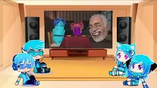The Cyans reacts to SMG4: The Last Playthrough (Gacha Club)