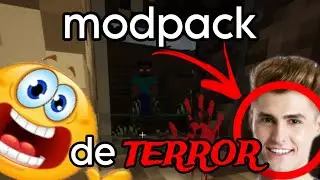 joguei um modpack de terror com meu amigo no minecraft
