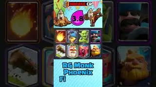 TOP 3 Monk Decks in Clash Royale #Shorts
