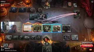 Royal Scions quits mid turn while winning - MTG Arena Brawl Highlights