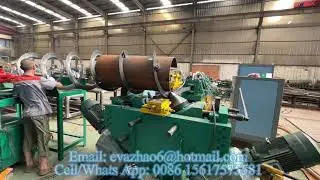 Continuous Helicoid Auger Flight Rolling Mill Machine, Seamless Spiral Blade Machine