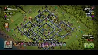 barbarbarian archer at th13 #coc #th13 #barc attack#3star