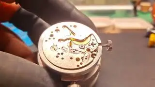 Horlogerie. Remise en fonction Pierce 134 monopoussoir à embrayage vertical.