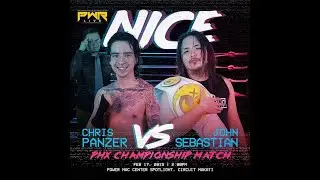 PWR Live - Chris Panzer vs John Sebastian (for PHX Championship)