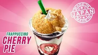 DIY STARBUCKS FRAPPUCCINO DE CHERRY PIE (PAY) | COCINA LAB | EL GUZII