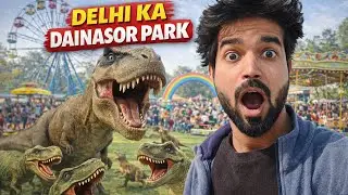 Jurassic Park Vlog 😱 | Dangerous Dinosaur Park Experience | Full Vlog
