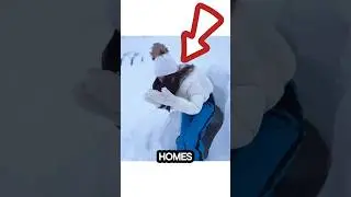Snow in Russia Is So Extreme, People Are Digging Out of Their Homes!