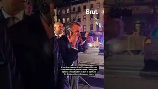 WATCH: Macron Stuck in Traffic Calls Trump 😂