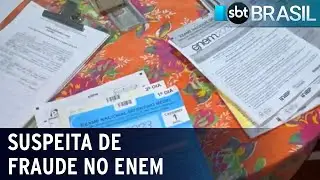Grafias diferentes em reda&ccedil;&otilde;es refor&ccedil;am suspeita de fraude no Enem | SBT Brasil (19/02/24)