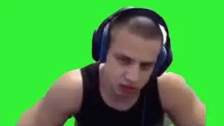 Tyler1 getting punched greenscreen