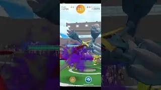 Defeating new Mega metagross💪 Pok&eacute;mon go #pokemon #pokemongo #megapokemon #metagross #shinypokemon