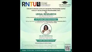 CBP-FDP Day 2 |  Detailed Study of Citation Styles | Dr. Navtika Singh Nautiyal