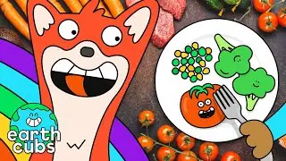 Eat the Rainbow! 🌈 | Fun and Educational Videos for Kids!
