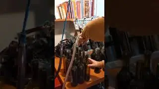 Petite Pearl Bottling at Montpelier Vineyards