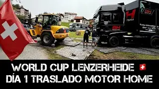 TRASLADO MOTOR HOME BH Coloma Team World Cup Lenzerheide Suiza Día 1