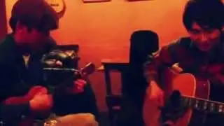 ＠上新庄BAR free byrd（フリーバード） tak nakayamaの早弾きウクレレ