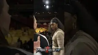 Claressa Shields STARES DOWN Desantis at INTENSE face off in MMA return!